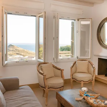 Anemofoto House - Cycladic With Private Pool Villa Tínos